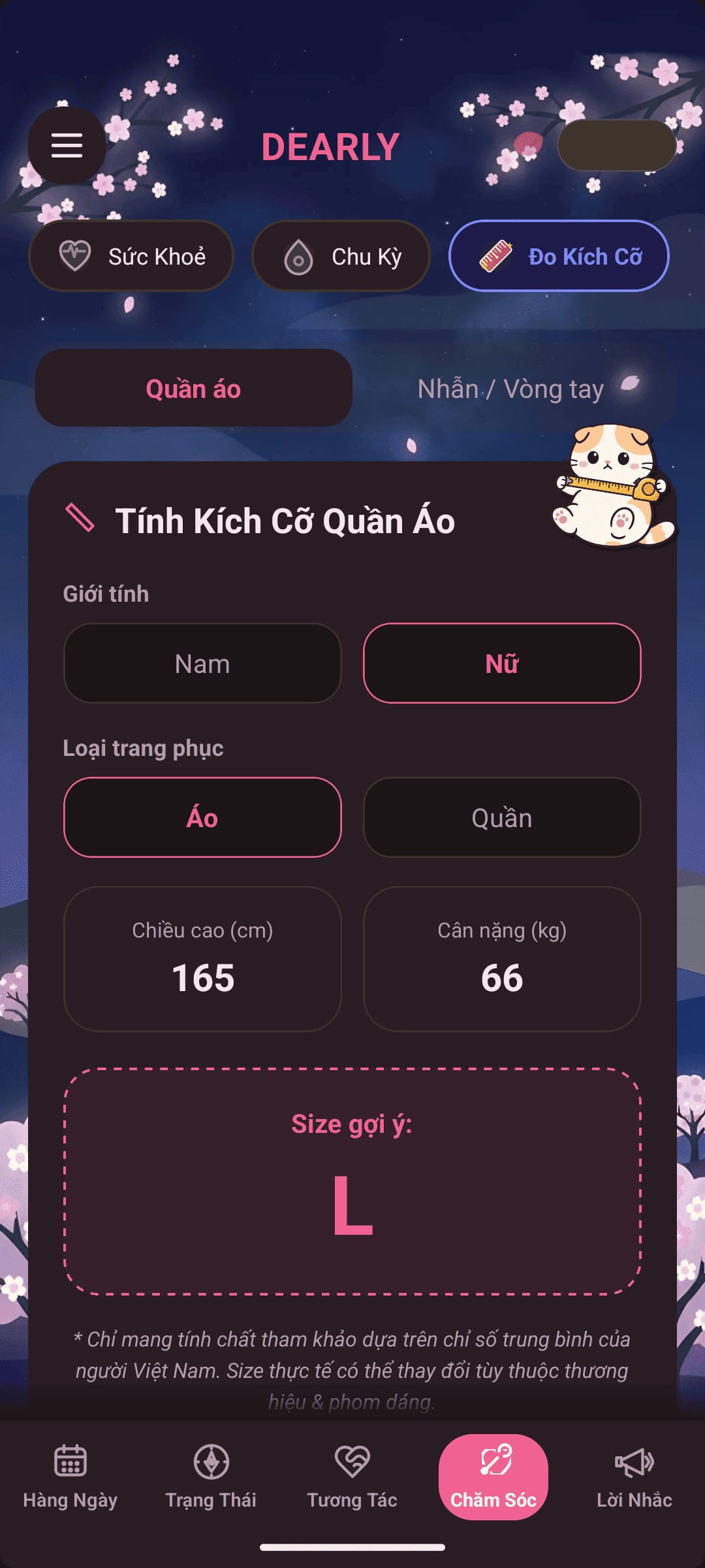 Công Cụ Đo Kích Cỡ