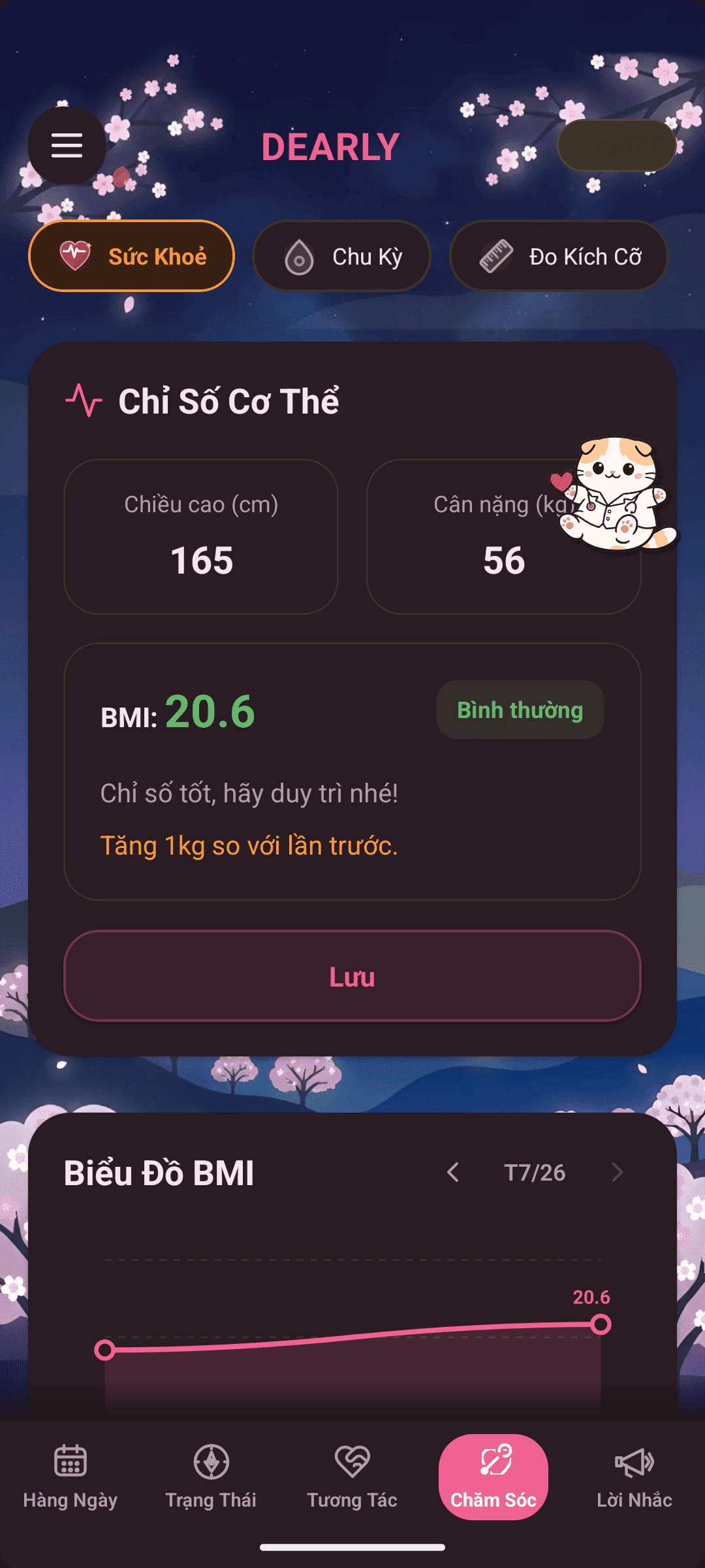 Chỉ Số Sức Khỏe