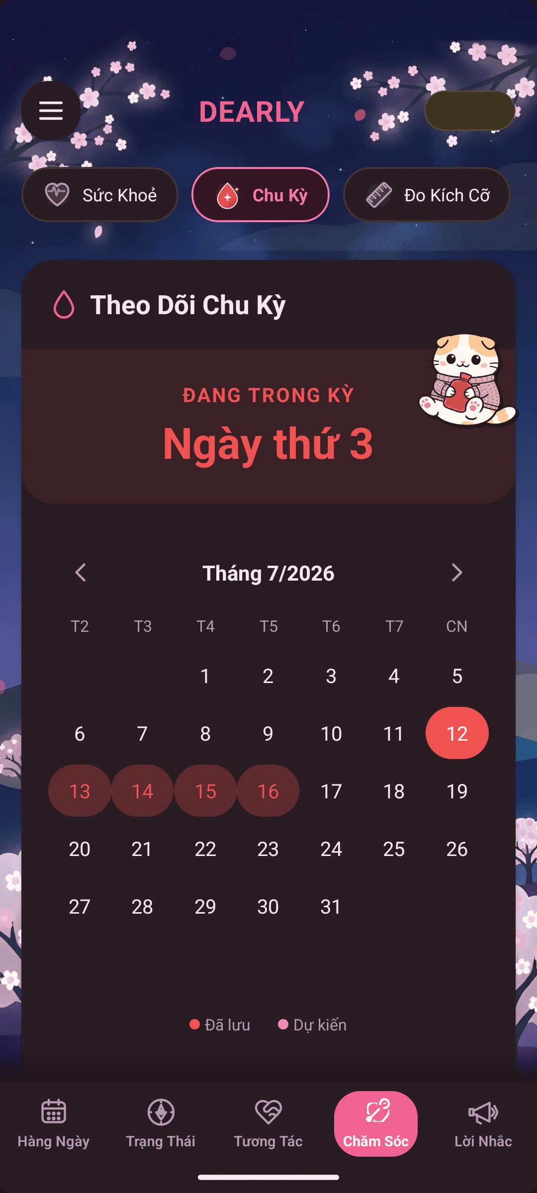 Theo Dõi Chu Kỳ